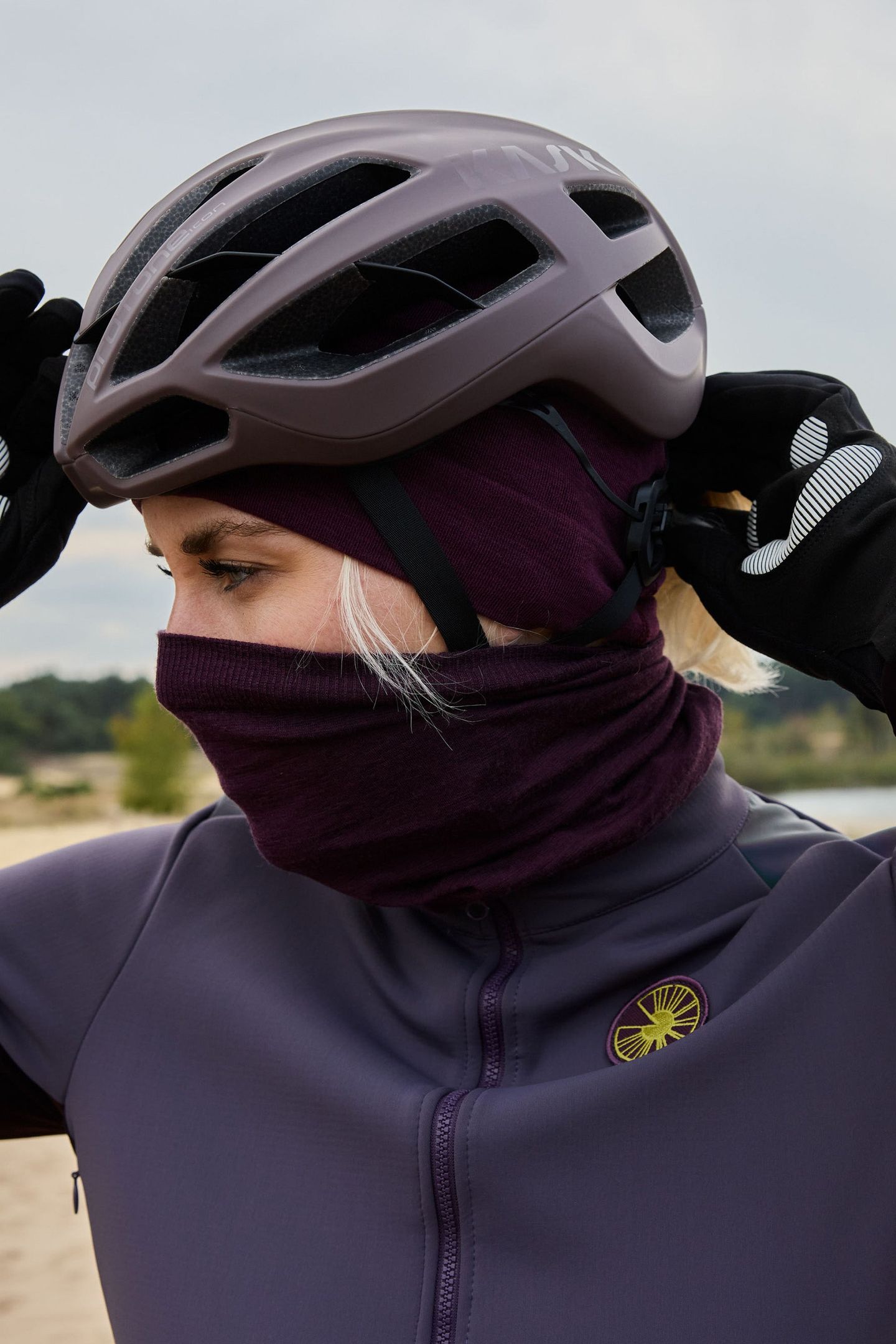 Merino Beanie - Pansy Purple